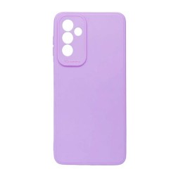 Capa Silicone Gel Samsung Galaxy A16 Lilás Com Protetor De Câmera 3d