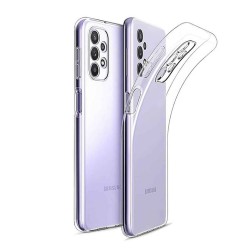 Samsung Galaxy A23 4G Transparent With Camera Protector Silicone Case