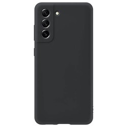 Funda De Gel De Silicona Samsung Galaxy S21/S30 Negro Protector De Cámara