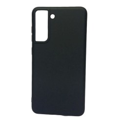 Funda De Gel De Silicona Samsung Galaxy S21 FE Negro Robusta