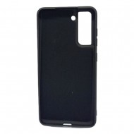 Samsung Galaxy S21 FE Black Robust Silicone Gel Case