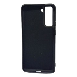 Funda De Gel De Silicona Samsung Galaxy S21 FE Negro Robusta