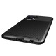 Capa Silicone Gel Carbon Samsung Galaxy A13 4g / A135 Preto Vennus Auto Focus Com Protetor De Câmera