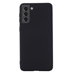 Funda De Gel De Silicona Samsung Galaxy S22 Negro Robusta