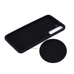 Funda De Gel De Silicona Samsung Galaxy S22 Negro Robusta