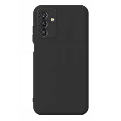 Funda De Silicona Samsung Galaxy M23 5G/M236 Negro Con Protector De Cámara