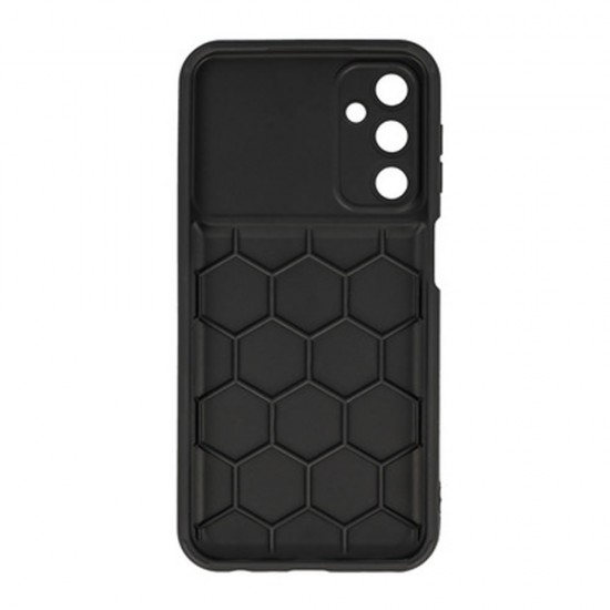 Capa Silicone Gel Samsung Galaxy A24 4g/A25 5g Preto Com Protetor De Câmera