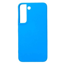 Funda De Gel De Silicona Samsung Galaxy S22 Azul Robusta