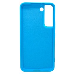 Funda De Gel De Silicona Samsung Galaxy S22 Azul Robusta