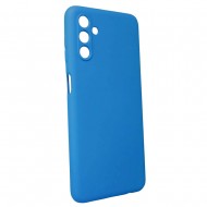 Samsung Galaxy A13 5G Blue With Camera Protector Silicone Gel Case