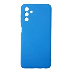 Funda De Gel De Silicona Samsung Galaxy A14 5G/A146 Azul Con Protector De Cámara