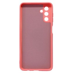 Funda De Gel De Silicona Samsung Galaxy A13 5G Rosa Con Protector De Cámara