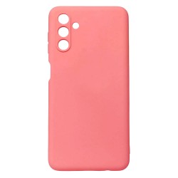 Funda De Gel De Silicona Samsung Galaxy A13 5G Rosa Con Protector De Cámara