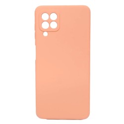 Funda De Gel De Silicona Samsung Galaxy A22 4G Rosa Protector De Cámara