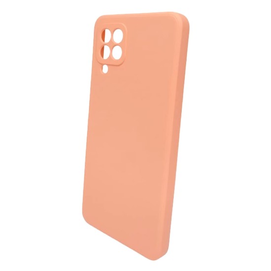 Funda De Gel De Silicona Samsung Galaxy A22 4G Rosa Protector De Cámara