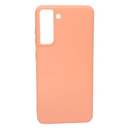 Funda De Gel De Silicona Samsung Galaxy S21 FE Rosa Robusta