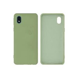 Funda De Silicona Samsung Galaxy A01 Core Verde Robusta