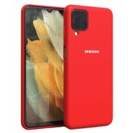Funda De Gel De Silicona Samsung Galaxy A22 4G Rojo Premium
