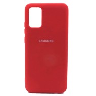 Funda De Gel De Silicona Samsung Galaxy A02S Rojo Premium