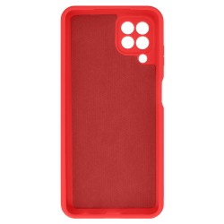 Funda De Gel De Silicona Samsung Galaxy A22 4G Rojo Protector De Cámara