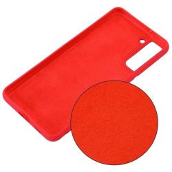 Funda De Gel De Silicona Samsung Galaxy S21/S30 Roja Robusta