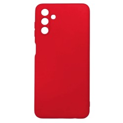 Funda De Gel De Silicona Samsung Galaxy A13 5G Rojo Con Protector De Cámara Robusta