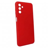 Funda De Gel De Silicona Samsung Galaxy A13 5G Rojo Con Protector De Cámara Robusta