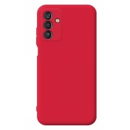 Capa Silicone Gel Samsung Galaxy M23 5g/M236 Vermelho Com Protetor De Câmera