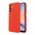 Funda De Gel De Silicona Samsung Galaxy A24 Roja Con Protector De Cámara