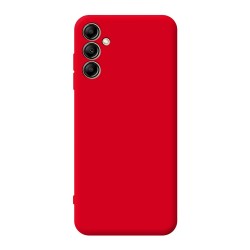 Samsung Galaxy A34 5G Red With Camera Protector Silicone Gel Case