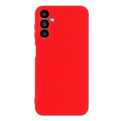 Funda De Gel De Silicona Samsung Galaxy A14 5G/A146 Naranja Fluorescente Con Protector De Cámara