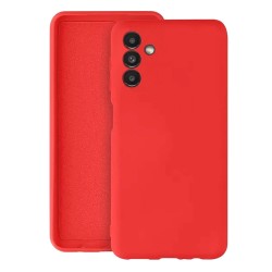 Funda De Gel De Silicona Samsung Galaxy A14 5G/A146 Naranja Fluorescente Con Protector De Cámara