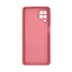 Samsung Galaxy A12 5G Pink Abstract With Camera Protector Silicone Gel Case