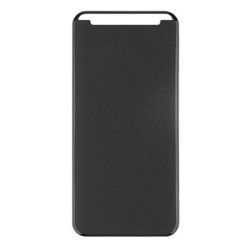 Funda De Gel De Silicona Samsung Galaxy A80 Negro Brillante