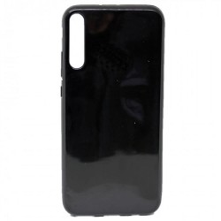 Funda De Gel De Silicona Samsung Galaxy A70/A70S Negro Brillante