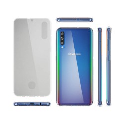 Funda De Silicona Dura 360º Samsung Galaxy A50/A50S Transparente