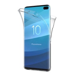 Funda de silicona dura 360° Samsung Galaxy S10E transparente