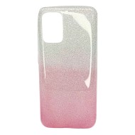 Funda De Gel De Silicona Samsung Galaxy A02s Rosa Glitter