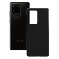 Funda De Gel De Silicona Samsung Galaxy S20 Ultra/S11 Plus Negro Brillante