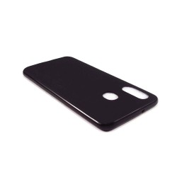 Funda De Gel De Silicona Samsung Galaxy A20 Negro Brillante