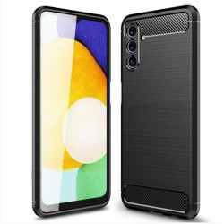 Funda De Gel De Silicona Carbon Samsung Galaxy A13 5G Negra