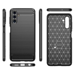 Funda De Gel De Silicona Carbon Samsung Galaxy A13 5G Negra