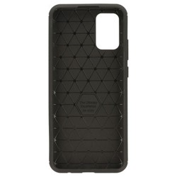 Capa Silicone Gel Carbon Samsung Galaxy A02s/A025 Preto Auto Focus Vennus