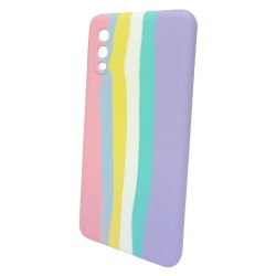 Funda De Gel De Silicona TPU Samsung Galaxy A02S Colorido Aquarela Design 2 Protector De Cámara