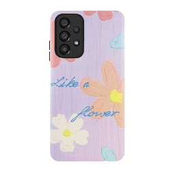 Samsung Galaxy A33 Lilac Like A Flower TPU Silicone Case