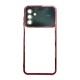 Samsung Galaxy A13 5G/A04s Burgundy Silicone Gel Case With Camera Lens Protector