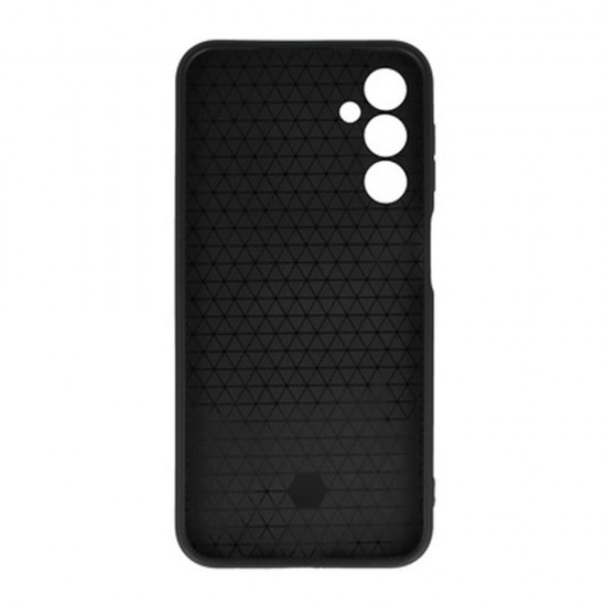 Capa Silicone Tpu Com Anel De Dedo Samsung Galaxy A25 5g/A24 4g Preto Com Protetor De Câmera E Janela Deslizante