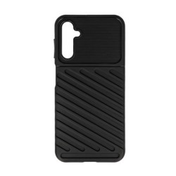 Samsung Galaxy A14 5G Black Thunder Silicone Gel Case