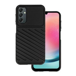 Samsung Galaxy A24 4G/A25 5G Black Thunder Silicone Gel Case