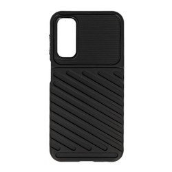 Samsung Galaxy A24 4G/A25 5G Black Thunder Silicone Gel Case